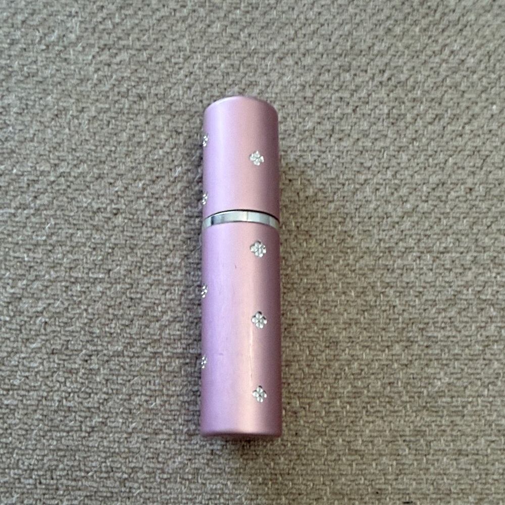 Pink Rhinestone Travel Perfume Atomizer